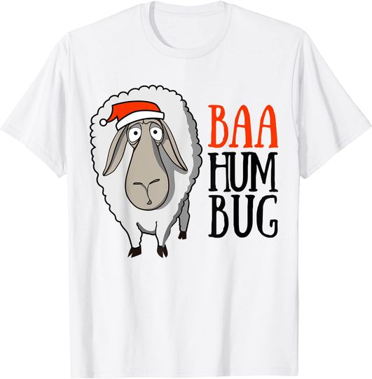 Funny Bah Humbug Sheep Christmas Gift Baa Humbug T-Shirt