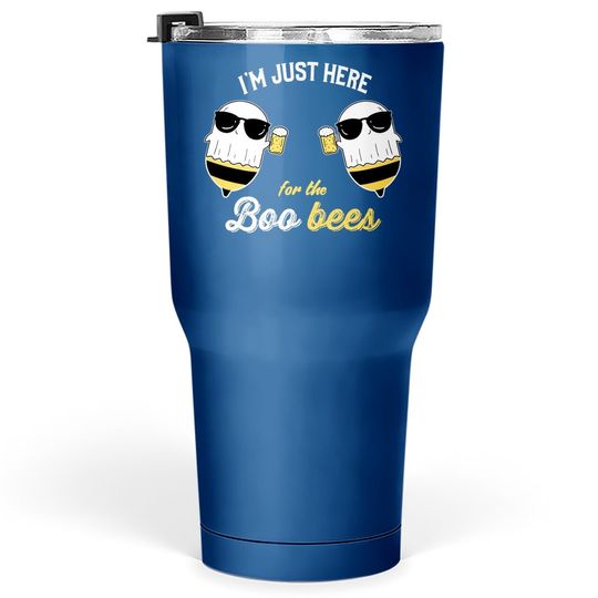 I'm Just Here For The Boo Bees Halloween Tumbler 30 Oz