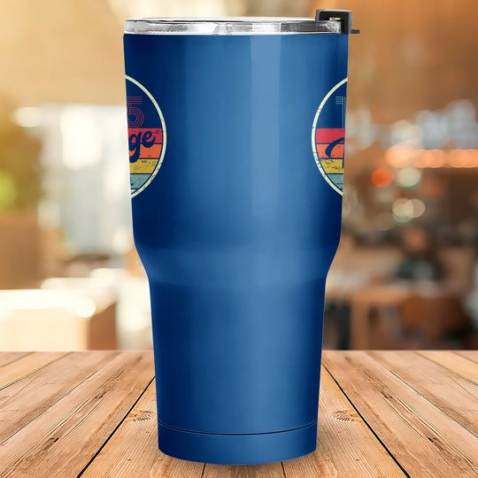 Retro Vintage 1985 T35th Birthday Gifts 35 Years Old Tumbler 30 Oz