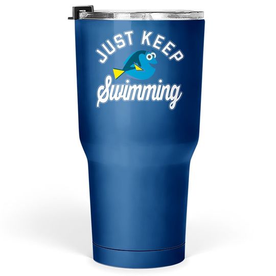 Finding Dory Keep Swimming Quote Tumbler 30 Oz