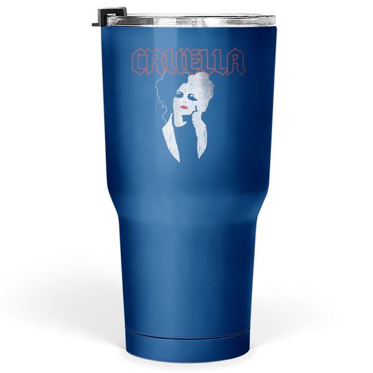 Cruella Dark Portrait Tumbler 30 Oz