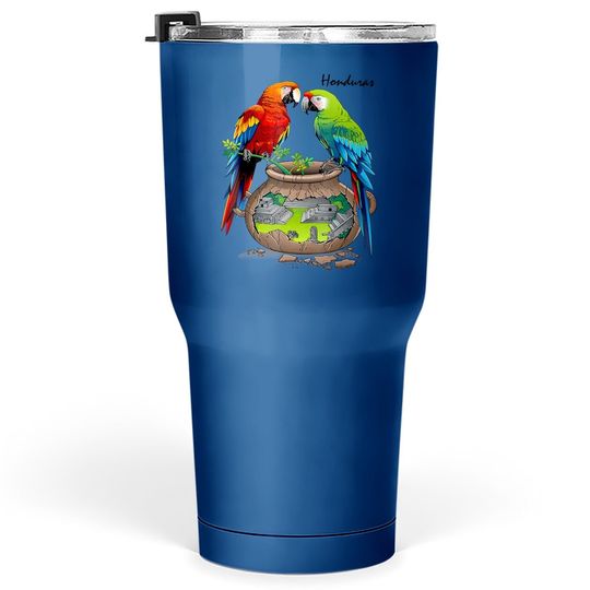 Honduras, Copan Maya Loros Tumbler 30 Oz