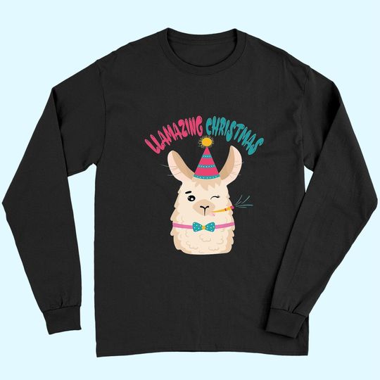 Discover Have A Llamazing Christmas Cute Long Sleeves