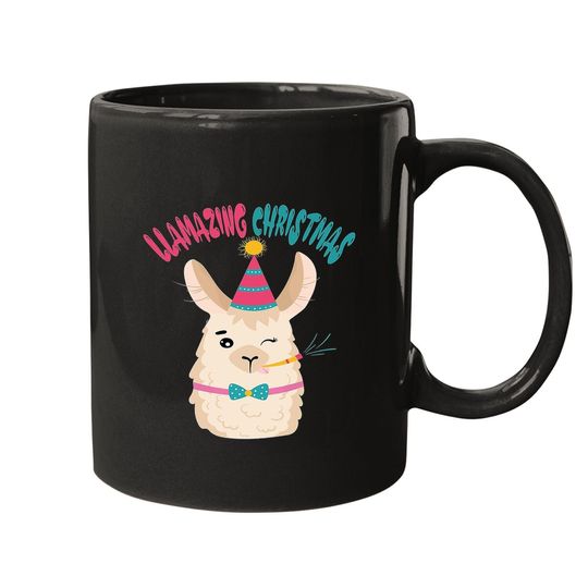 Have A Llamazing Christmas Cute Mugs