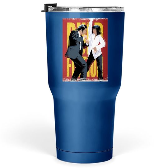 Nirvan Pulp Fiction Dance Tumbler 30 Oz