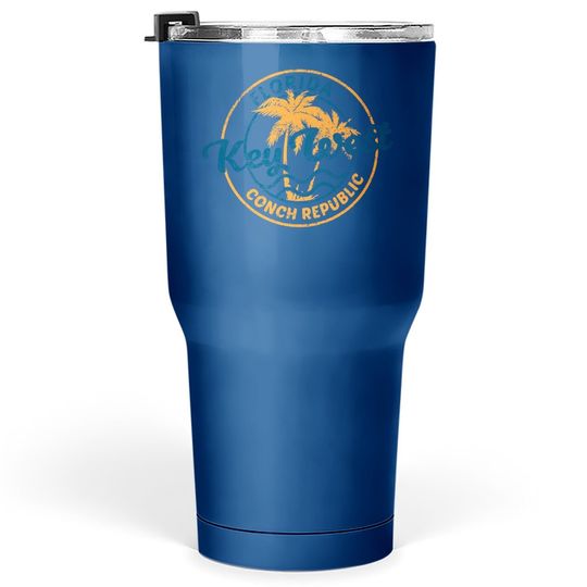 Key West Vintage Emblem Basic Cotton Tumbler 30 Oz
