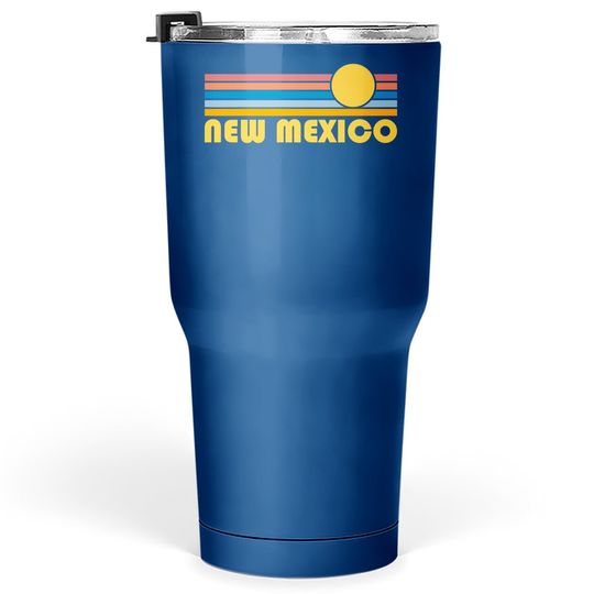 New Mexico Retro Sunset Tumbler 30 Oz