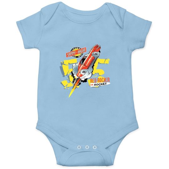 Yoomerty Sammy Hagar Yong89 Short Sleeve Baby Bodysuit For Mens