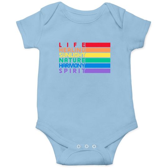 Pride Flag Meaning | Lesbian Gay Bisexual Transgender Lgbtq Baby Bodysuit