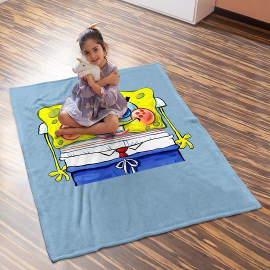Spongebob Cute Baby Blankets