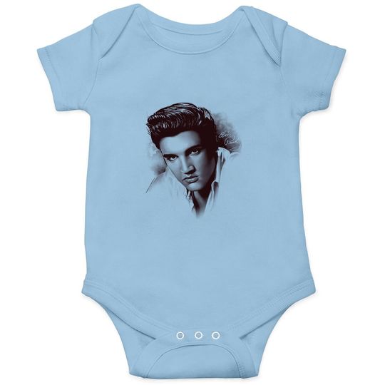 Elvis Presley King Of Rock And Roll Music The Stare Onesie