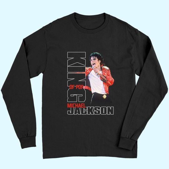 Michael Jackson Black Long Sleeves