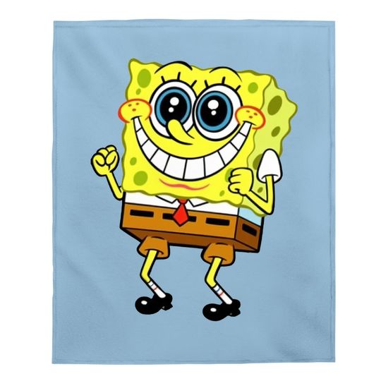 Discover Spongebob Dancing Baby Blankets