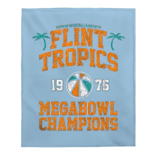 Discover Flint Tropics Megabowl Champions Baby Blankets