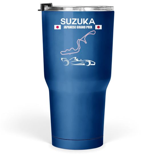 Suzuka Circuit Formula Racing Car Japanese Grand Prix Tumbler 30 Oz
