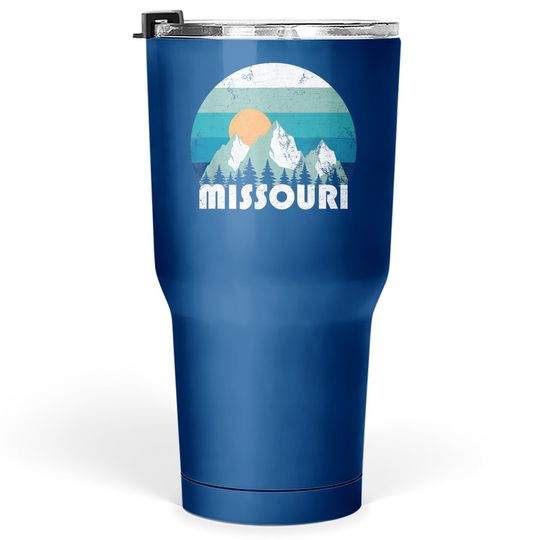 Missouri State Retro Vintage Tumbler 30 Oz