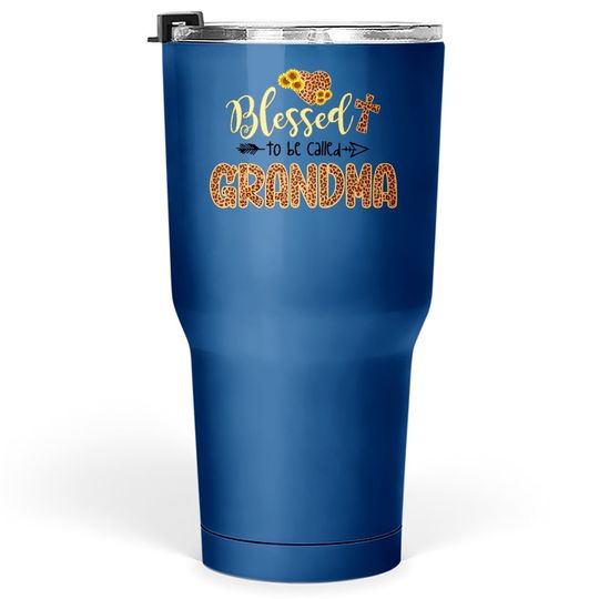 Blessed To Be Called Grandma Heart Classic Tumbler 30 Oz