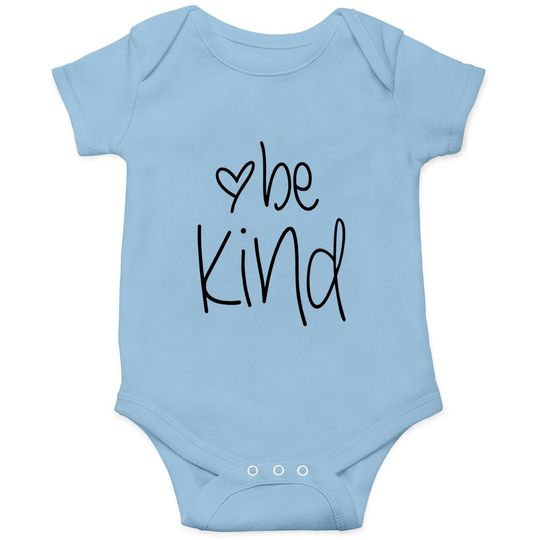 Be Kind Baby Bodysuit Cute Graphic Blessed Baby Bodysuit Funny Inspirational Teacher Fall Tees Tops