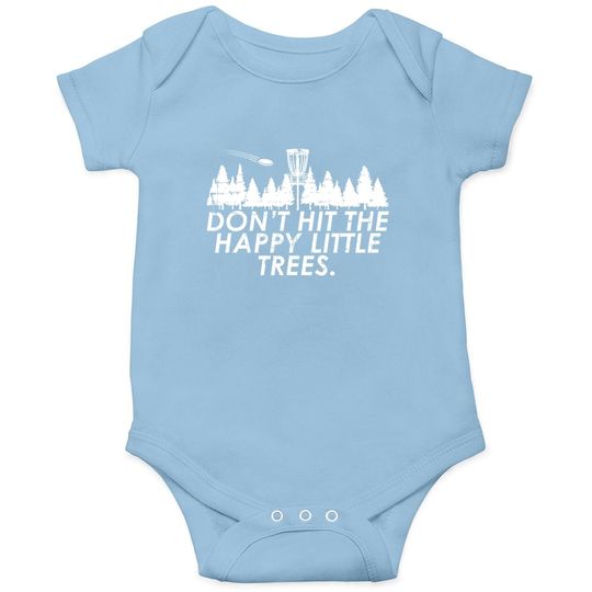 Funny Trees Disc Golf Baby Bodysuit Perfect Gift For Frisbee Players