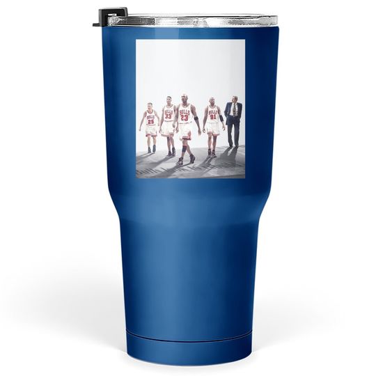 The Last Dance Tumblers 30 oz Michael Jordan Scottie Pippen Dennis Rodman Tumbler 30 Oz