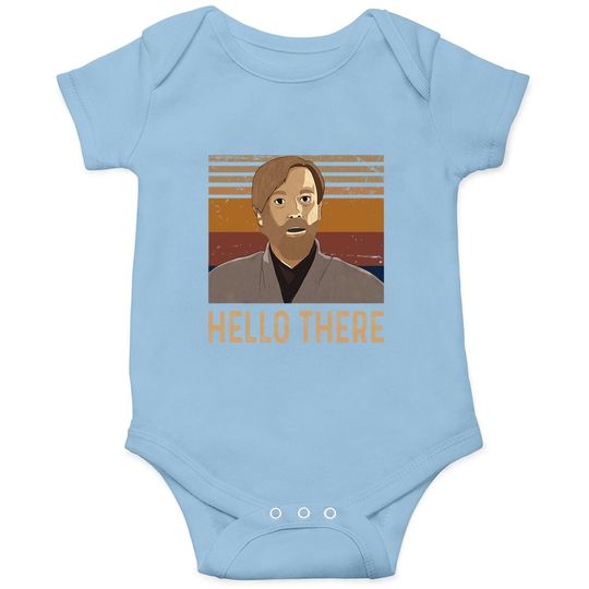 Obi Wan Kenobi Hello There Baby Bodysuit