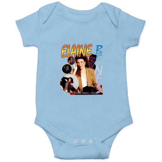 Seinfeld Nothing Elaine Benes Baby Bodysuit