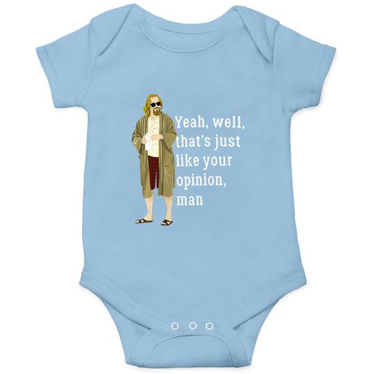 The Big Lebowski The Dude Yeah Onesie