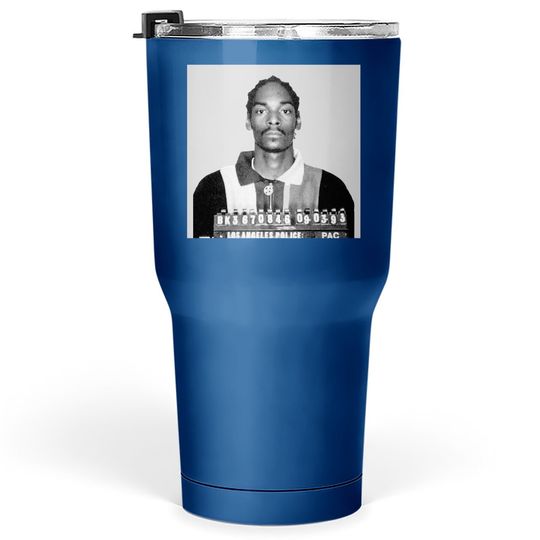 Snoop Dogg Mugshot Rapper Tumbler 30 Oz