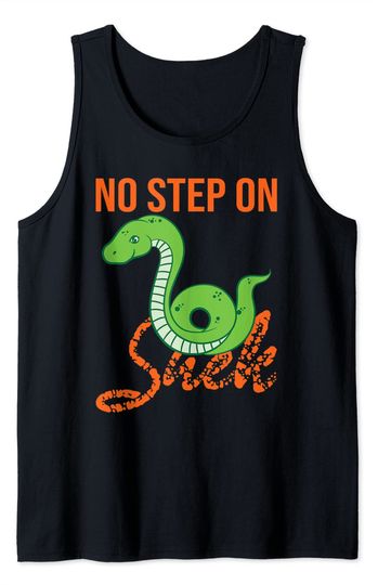 No Step On Snek Tank Top