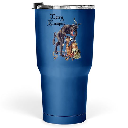 Merry Krampus Tumbler 30 Oz