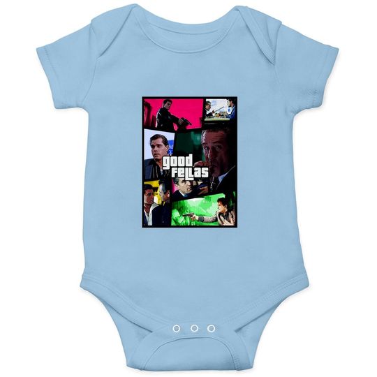 Goodfellas Poster Version Gta Baby Bodysuit