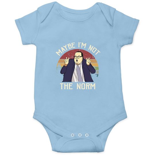 Saturday Night Live Matt Foley Maybe I&rsquo;m Not The Norm Circle Baby Bodysuit