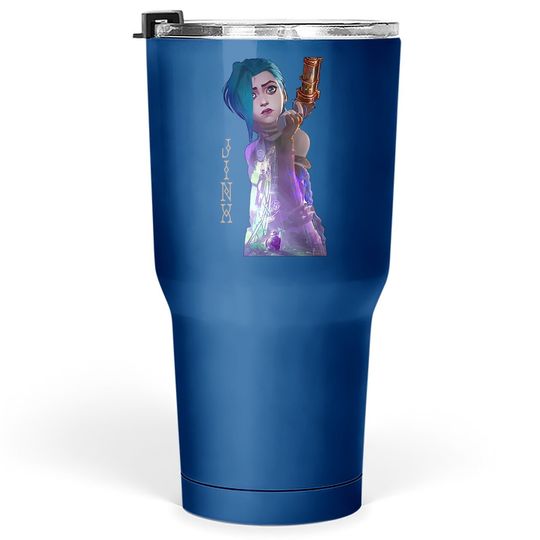 Arcane Jinx League Of Legend Tumbler 30 Oz