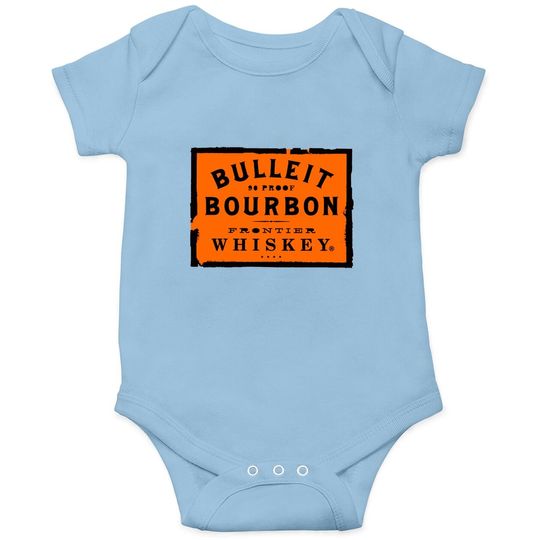 Bulleit Bourbon Frontier Whiskey Baby Bodysuit Wine