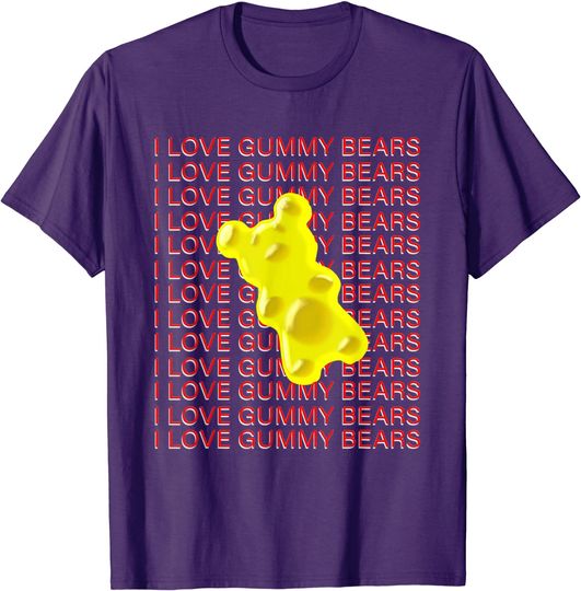 Gummy Bear T-Shirt I Love Gummy Bears