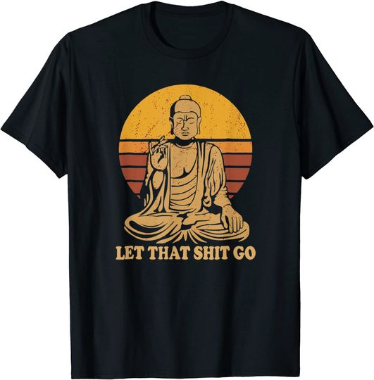 Discover Vintage Let That Shit Go T-Shirt