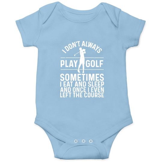 Golf Gifts For Golfer Funny Golfing Lovers Accessories Baby Bodysuit