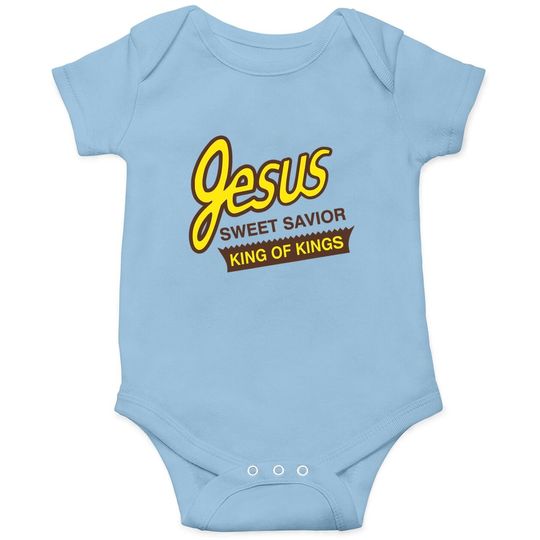 Jesus Sweet Savior King Of Kings Christian Faith Apparel Baby Bodysuit