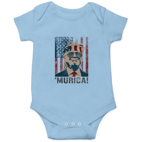 Trump 2021 Murica 2021 Election Baby Bodysuit