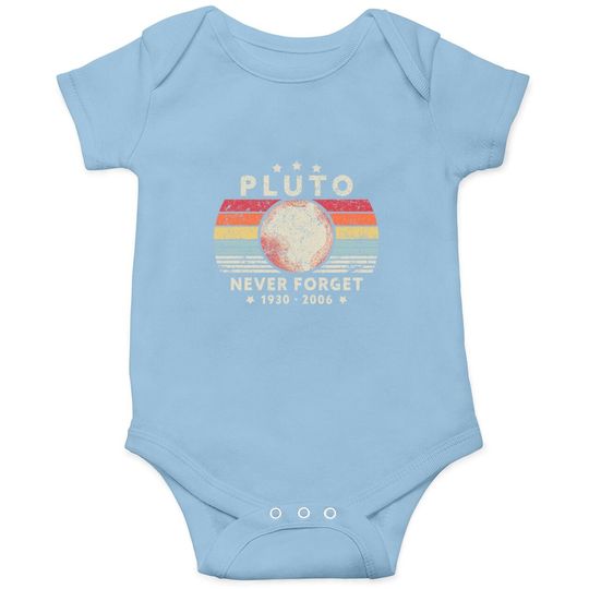 Discover Retro Style Space Never Baby Bodysuit
