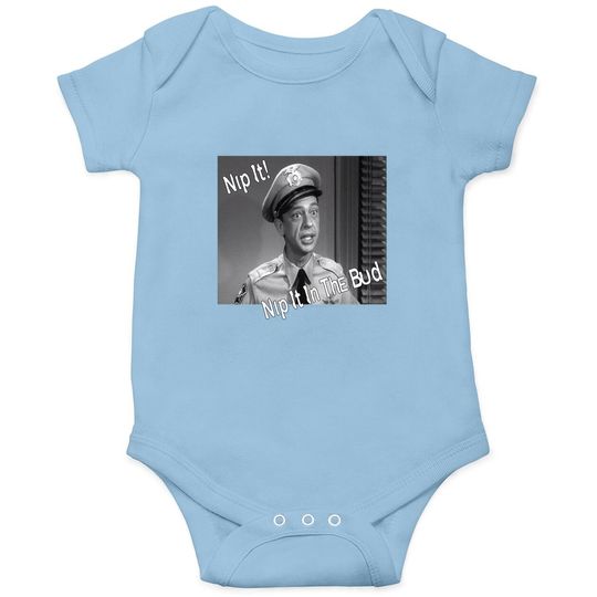 The Andy Griffith Show Barney Fife Nip It Baby Bodysuit