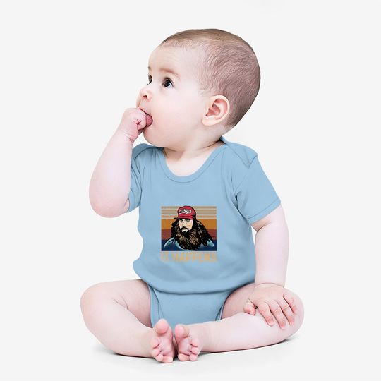 Forrest Gump It Happens  baby Bodysuit