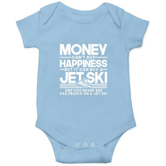 Jet-ski Happiness Water Sports Design Baby Bodysuit