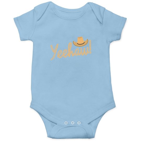 Yeehaw Cowboy Baby Bodysuit