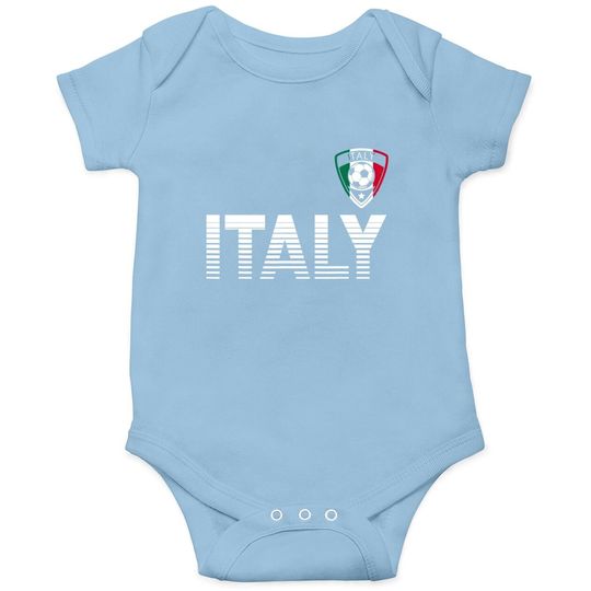 Italy Soccer Jersey 2021 Italian Football Team Fan Baby Bodysuit