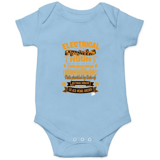 Saying Electrical Engineer Definition Baby Bodysuit