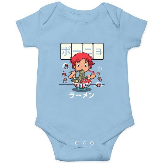 Ponyo Goldfish Rababy Bodysuit