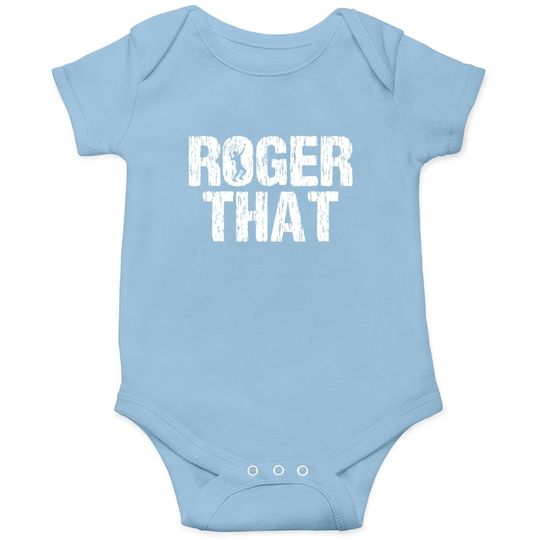 Roger That Tennis Baby Bodysuit