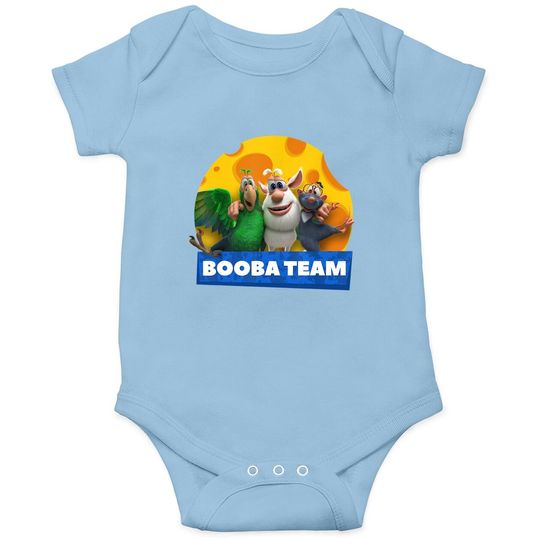 Booba Team Friendship Cheese, Birthday Gift Baby Bodysuit