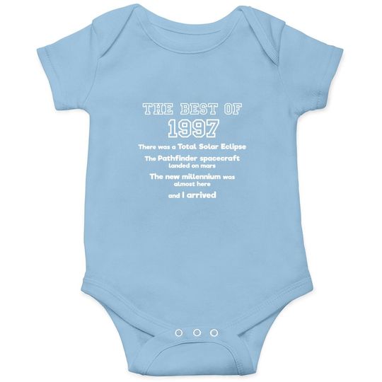 1997 24th Birthday Baby Bodysuit